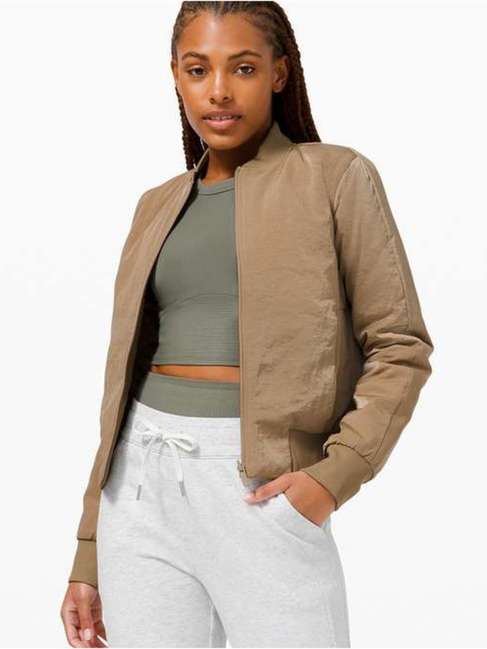 Lululemon Non-Stop Bomber Reversible - Frontier
